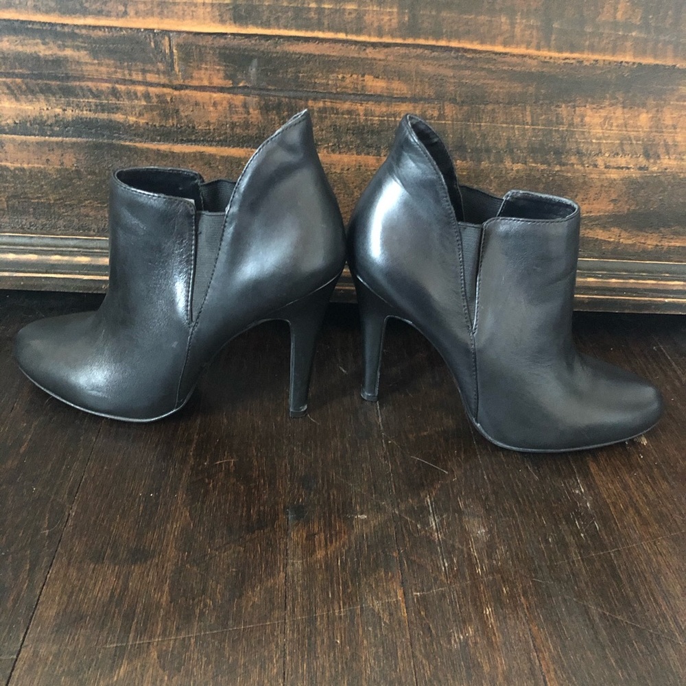 BCBGeneration Figaroh Leather Stiletto Booties